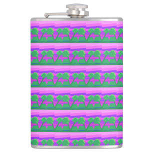 Cantil Púrpura Verde Rosa Rosa Soldado