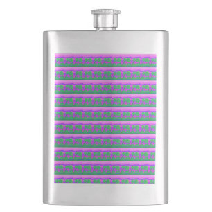 Cantil Púrpura Verde Rosa Rosa Soldado
