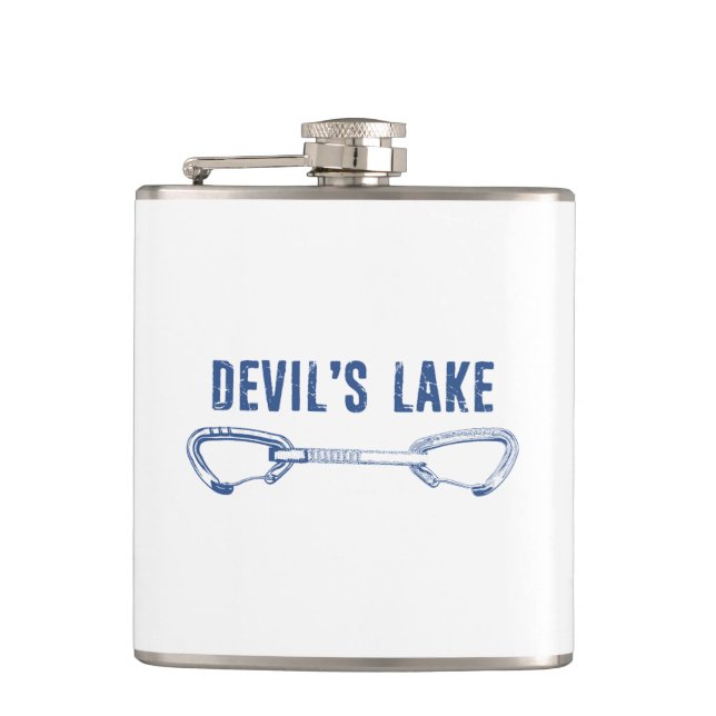 Cantil Quickdraw para Escalada no Devil's Lake (Frente)