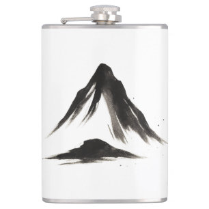 Cantil Quiet Mountain - Paisagem do Pincel de Tinta ativa