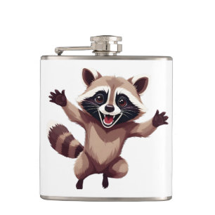 Cantil Raccoon Happy Brincando Com A Alegria Do Ar