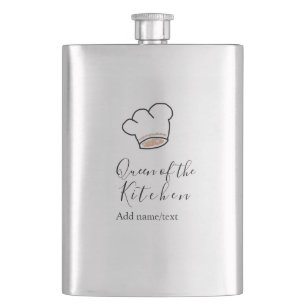 Cantil Rainha da cozinha chef cozinheiro adicionar nome c