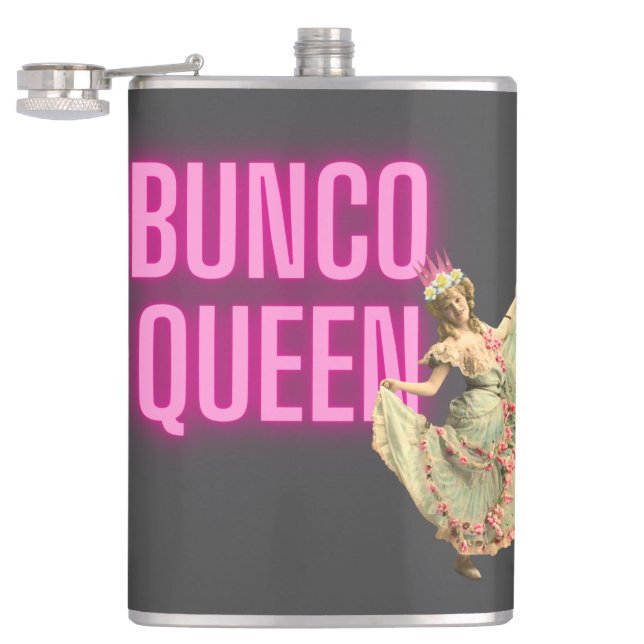 Cantil Rainha do Bunco Vintage Engraçada  (Aberto)