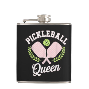 Cantil Rainha do Pickleball Divertida Jogadora de Pickleb