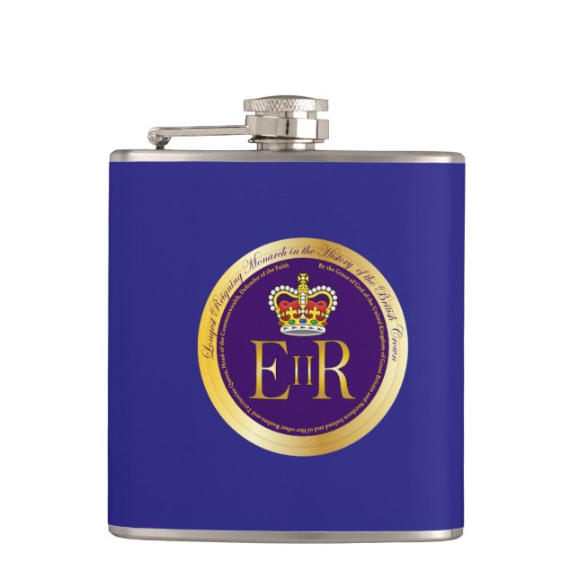Cantil Rainha Elizabeth II Maior Reino (Frente)