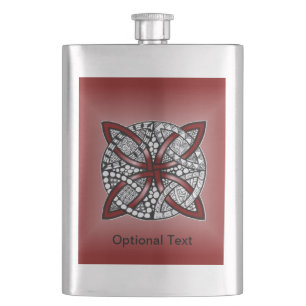 Cantil Red Celtic Knot Doodle