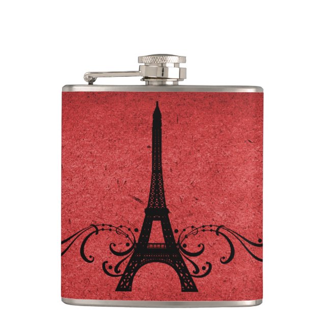 Cantil Red Vintage French Flourish (Frente)