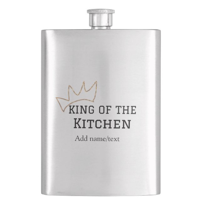 Cantil Rei do cozinhar do cozinheiro da cozinha adiciona  (Frente)