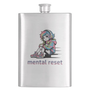 Cantil Reinício Mental – Design de Streetwear Anime Relax