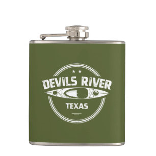 Cantil Remo no rio Devils Texas