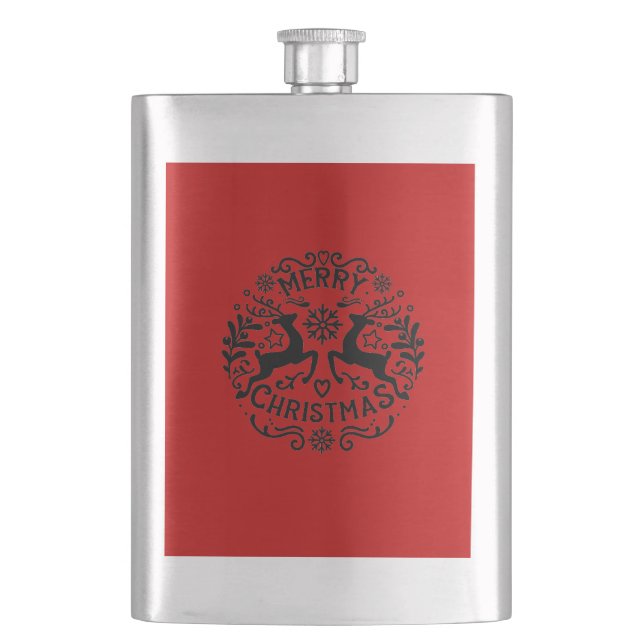 Cantil Rena de Natal Alegre, Vermelho Preto (Frente)
