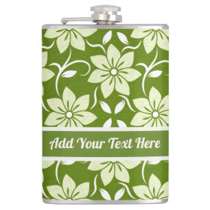 Cantil Repetição de Flor de Oliveira Personalizada