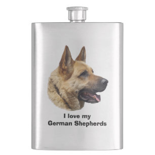 Cantil Retrato de cão German shepherd alsaciano