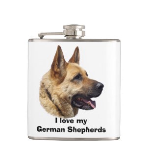 Cantil Retrato de cão German shepherd alsaciano