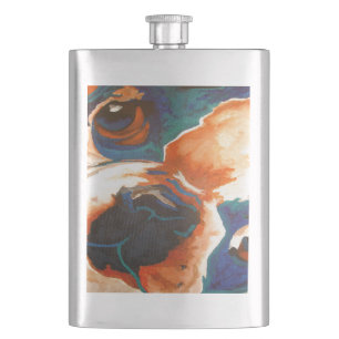 Cantil Retrato de Pet de Bulldog Francês
