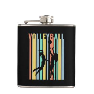 Cantil Retro de Voleibol de Beachvoleibol
