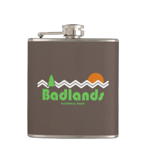 Cantil Retro do Parque Nacional das Badlands