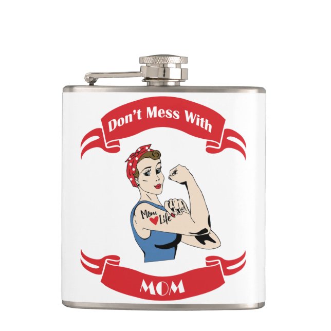 Cantil Retroceder Não Mess com MOM (Frente)