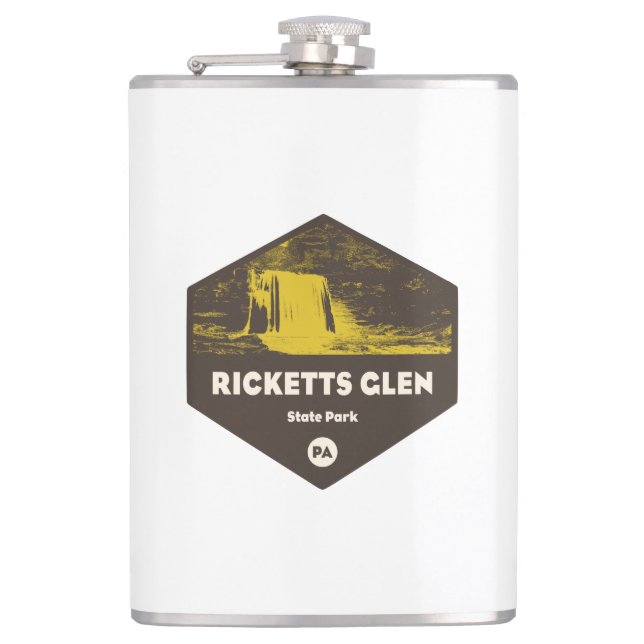 Cantil Rickets Glen State Park Pensilvânia (Frente)