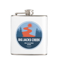 Rio Big Jacks Creek Selvagem e Cênico Idaho