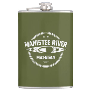 Cantil Rio Manistee, Michigan