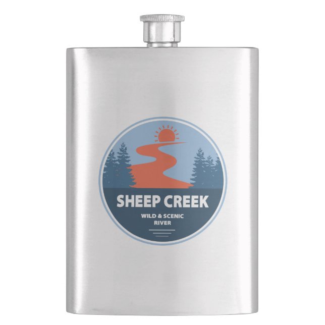 Cantil Rio Sheep Creek Wild And Scenic Idaho (Frente)