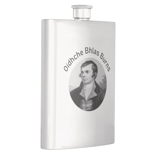 Cantil Robbie Burns - Oidhche Bhlas Burns Gaélico em Cinz (Direita)