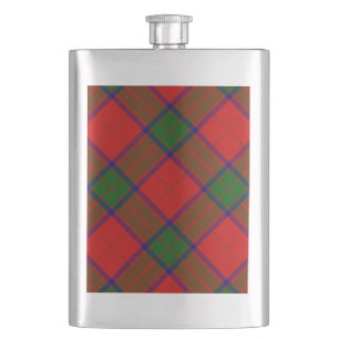 Cantil Robertson tartan xadrez verde vermelha