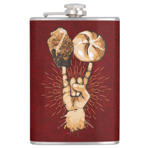 Cantil Rock and Roll Flask