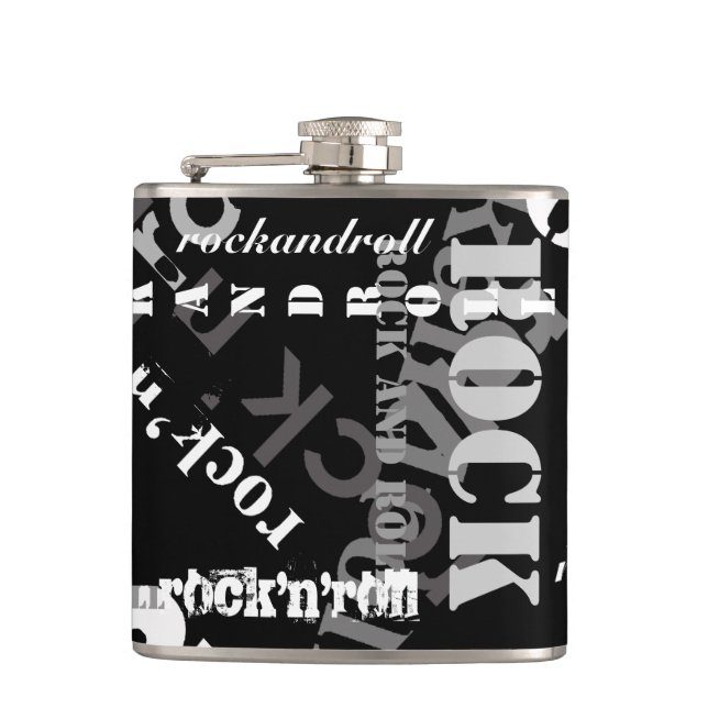 Cantil rock'n' roll typografia legal design (Frente)