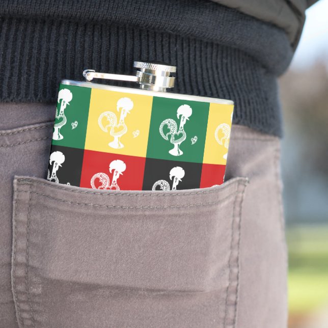 Cantil Rooster Português do Padrão Colorido de Barcelona (In loco)