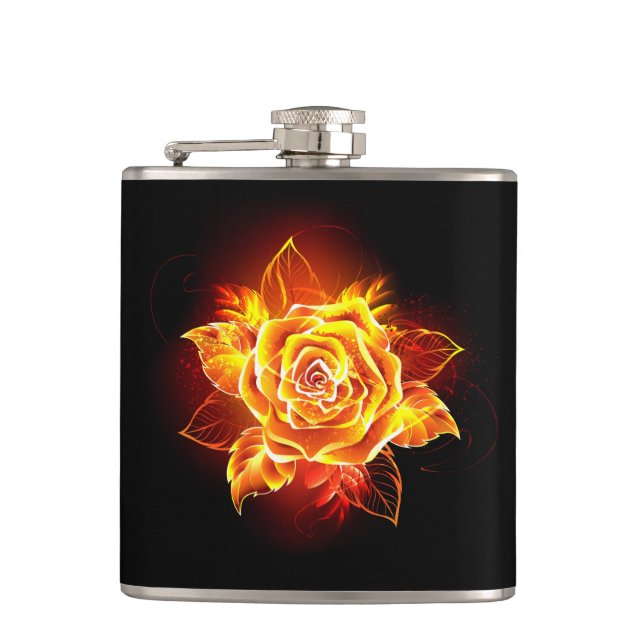 Cantil Rosa de Fogo em Flor (Frente)