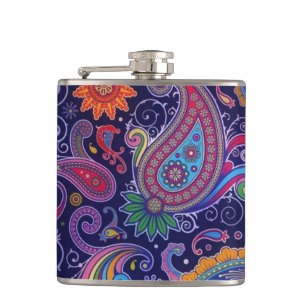 Cantil Rosa roxo de Paisley