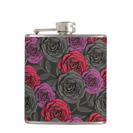 CANTIL ROSAS DE COR VERMELHA PRETA