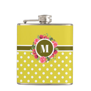 Cantil Rosas Rosa-d-água Papagaios vermelhos Monograma