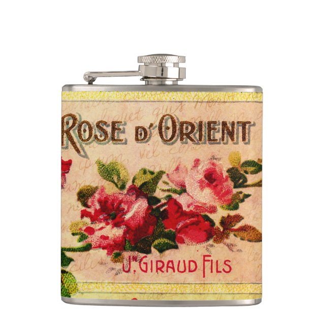 Cantil Rosas Vintage Flask Perfume (Frente)