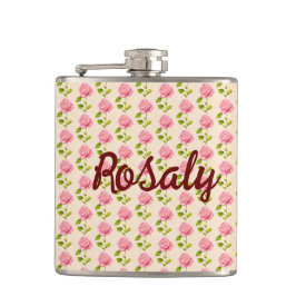 Cantil Rosen Muster rosa pink
