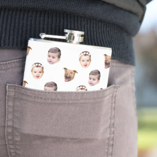 Cantil Rosto Personalizado, Oferta Única de 3 Fotos para 