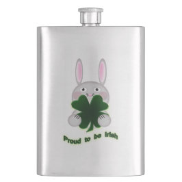 Cantil Rua. Patricks Bunny Orgulha ser irlandês Shamrock