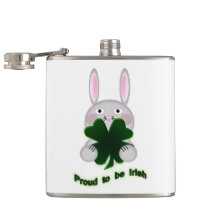 Rua. Patricks Bunny Orgulha ser irlandês Shamrock