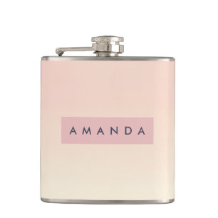 Cantil Rubor Personalizado em Tom Pastel Suave com Gradie