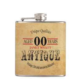 Cantil Rustic Antique 00th Birthday