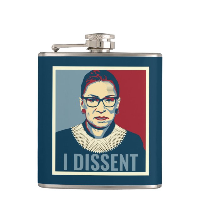 Cantil Ruth Bader Ginsburg I Dissidente Pop de Arte (Frente)