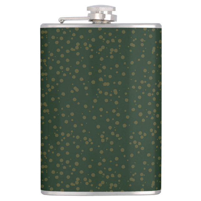 Cantil Sage Green Polka Dots Modern Pattern (Frente)
