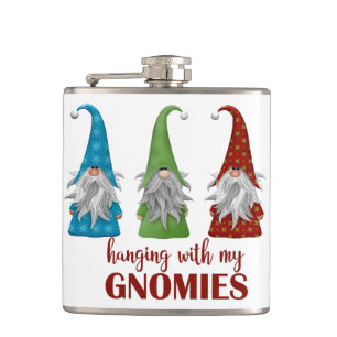 Cantil Saindo com minha Fenda de Natal dos Gnomies