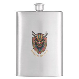 Cantil Samurai Warrior Flask