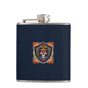 Cantil Samurai Warrior Flask