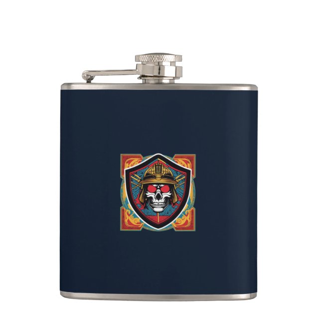 Cantil Samurai Warrior Flask (Frente)