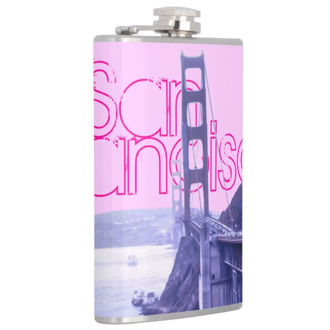 Cantil San Francisco cor-de-rosa feminino golden gate (Direita)