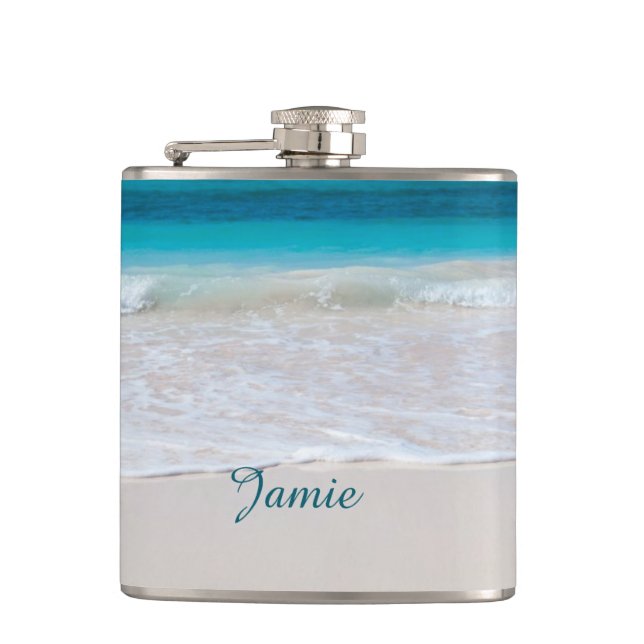 Cantil Sandy Beach Custom Flask (Frente)
